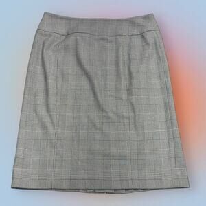 MICHAEL KORS Women’s 6 Gray Checkerboard Skirt
